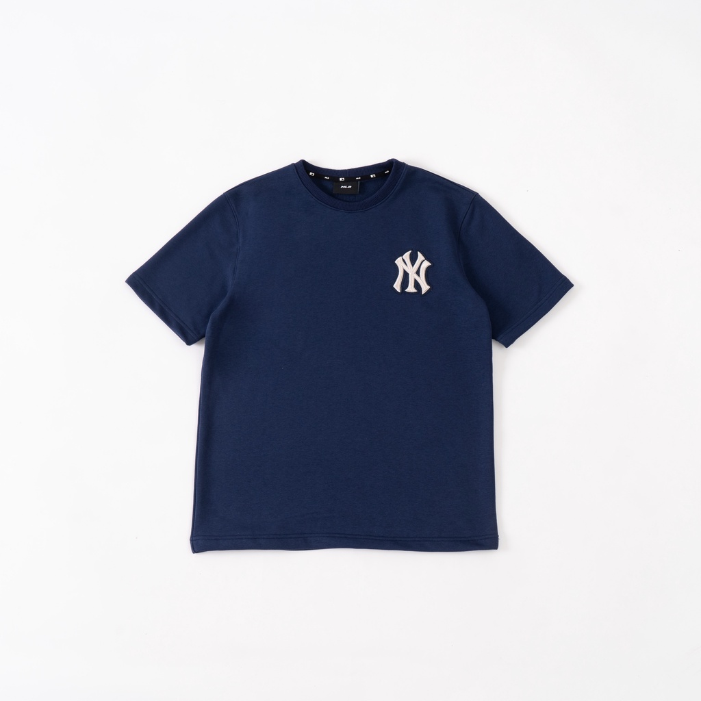 Áo Phông Ngắn Tay MLB Logo Embroided