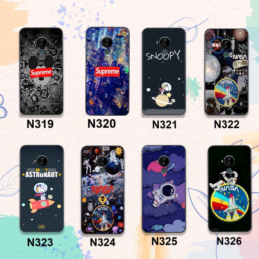 Ốp lưng điện thoại Nokia C10 / C20 / C30 In hình phi hành gia. Ốp lưng in hình chất lượng cao, giá rẻ.