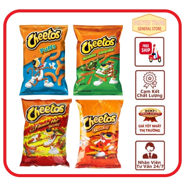 Snack Cheetos nhập khẩu Mỹ