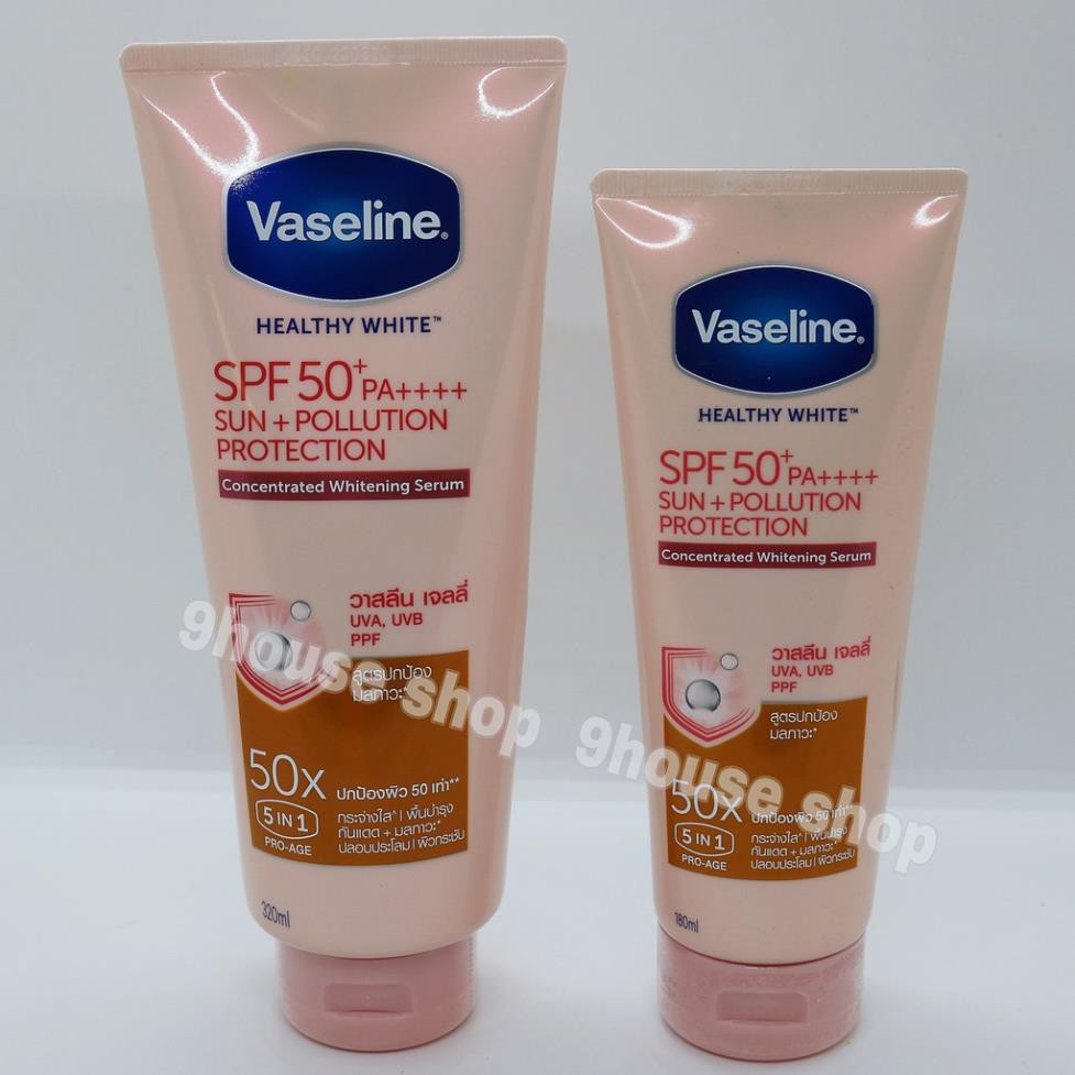 01 Dưỡng thể Vaseline 50X SPF50 Thái Lan