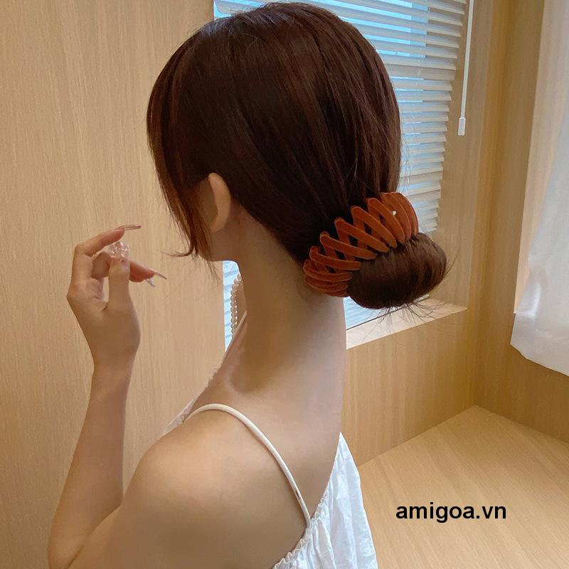 ✨✨Dây Buộc Tóc Thiết Kế Kiểu Tổ Chim Xinh Xắn Dành Cho Nữ