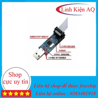 Usb Isp - Mạch Nạp Code cho 8051, AVR,không vỏ