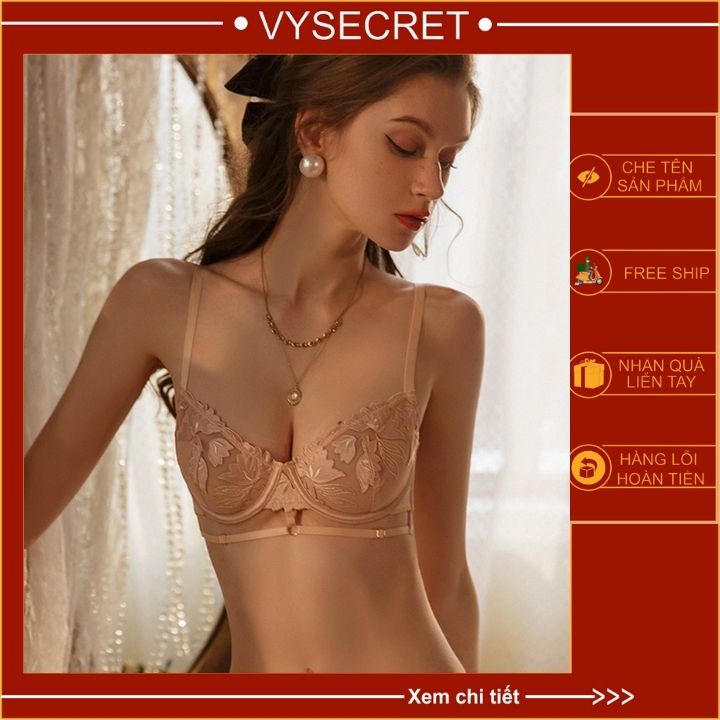 Bộ đồ lót B0310 ren hoa lưới có gọng cao cấp,sexy quyến rũ