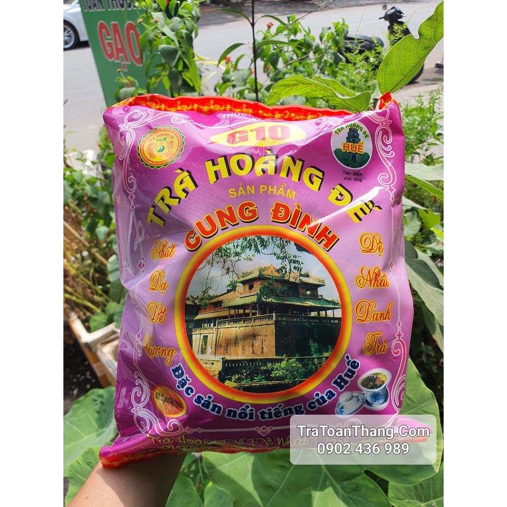 TRÀ HOÀNG ĐẾ CUNG ĐÌNH GÓI 250GRAM CHỈ 40K. FREESHIP. TRÀ CHUẨN 26 VỊ THẢO MỘC