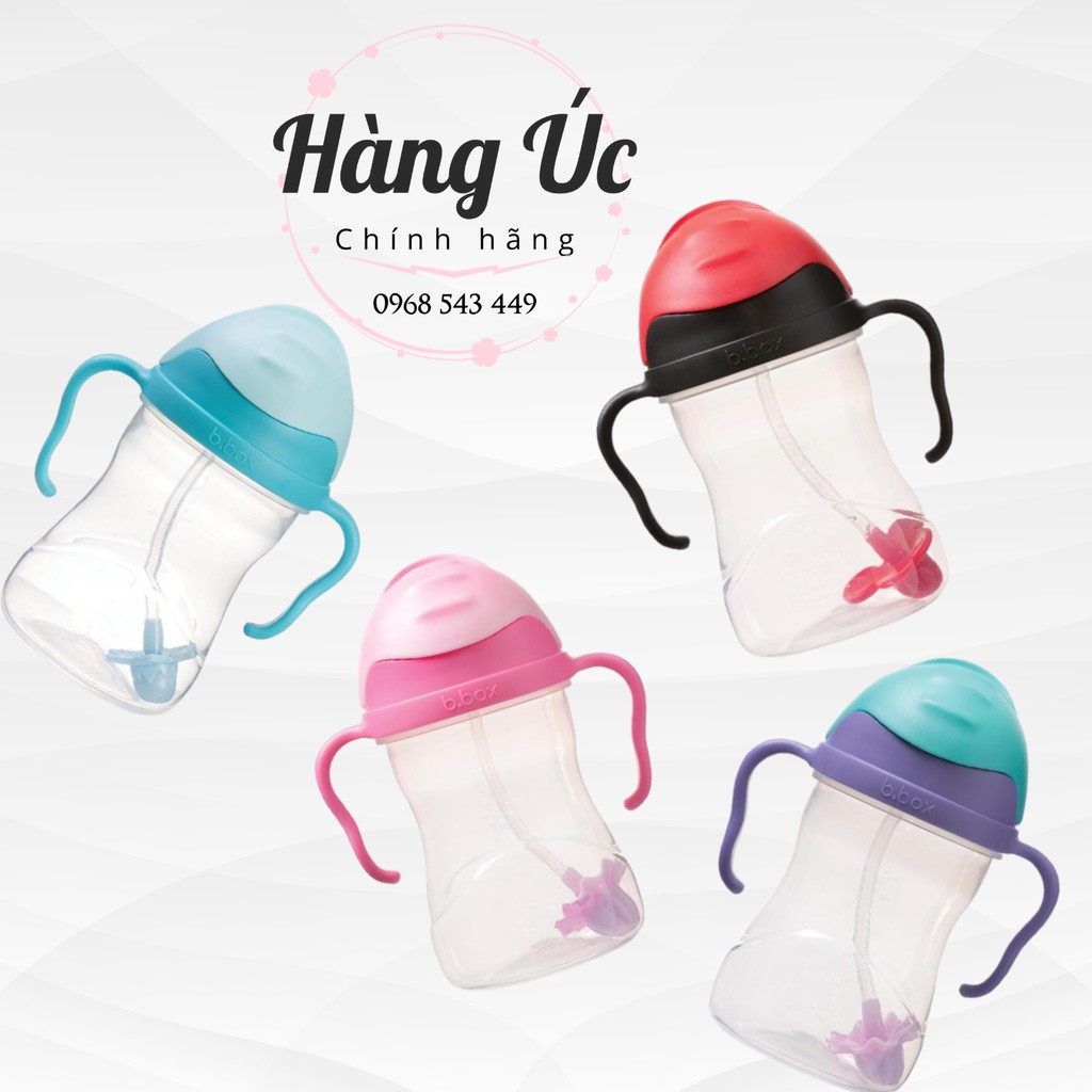 BÌNH TẬP UỐNG NƯỚC B BOX 240 ml Úc - BÌNH NƯỚC BBOX 360 Chống Tràn Mọi Góc Độ Sippy Cup