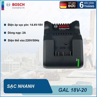 Đế sạc nhanh bosch 18v gal 18v-20