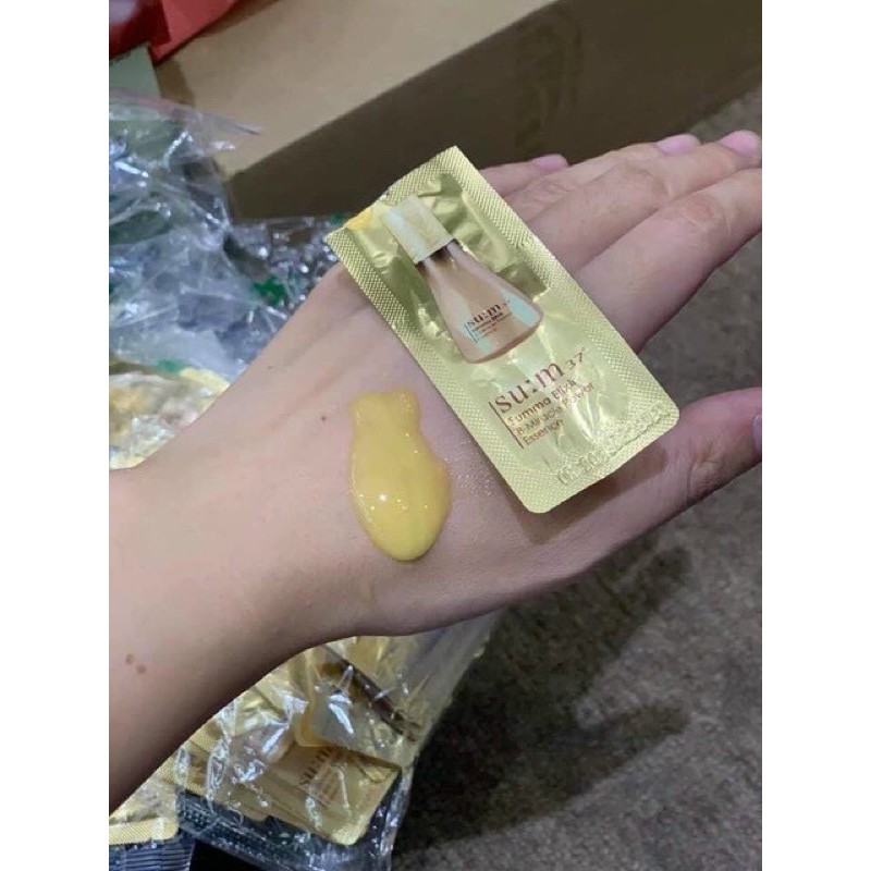 Combo 10 gói Tinh Chất Vàng Chống Lão Hoá Phục Hồi Da Summar Elixir 8- Micracles Power Essence