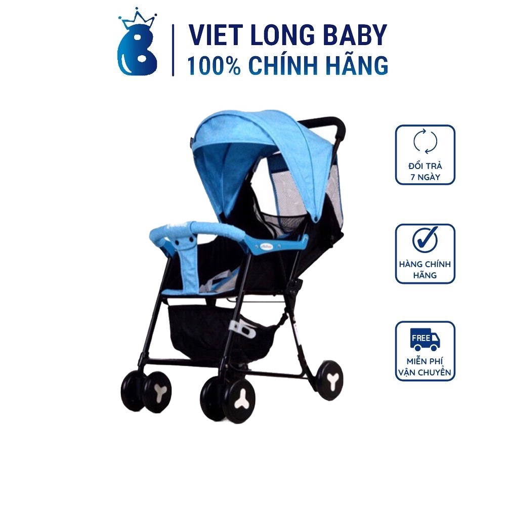 Xe Đẩy Du Lịch Cho Bé Seebaby QQ2 Siêu Nhẹ - Có Hai Chế Độ Nằm, Ngồi