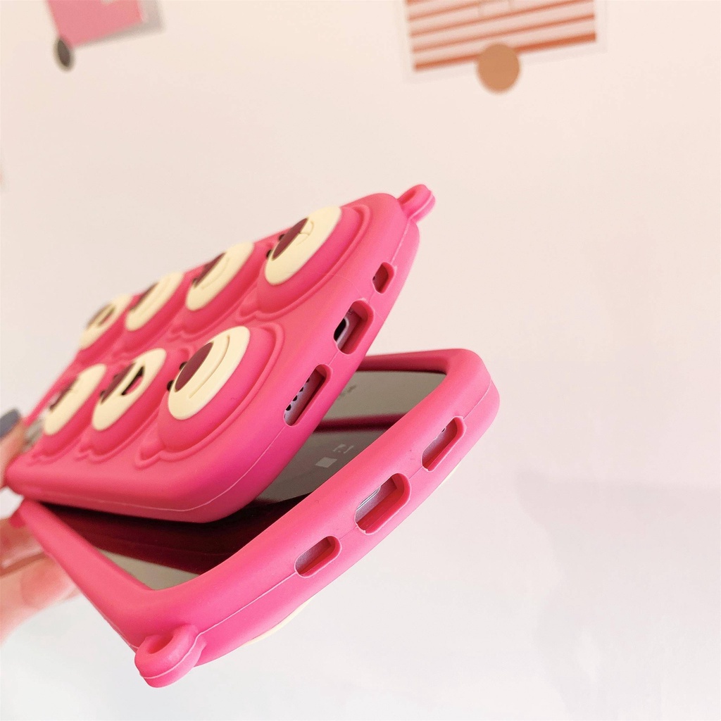 Ốp Điện Thoại Mềm Chống Rơi Họa Tiết Gấu Cho Iphone 7 8/7/8 plus Xs Max Xr 11 12 13 14Pro Max