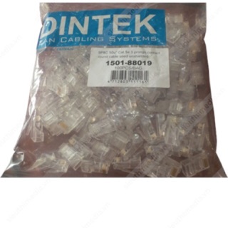 [SALE 10%] Đầu mạng RJ45 CAT5E Dintek