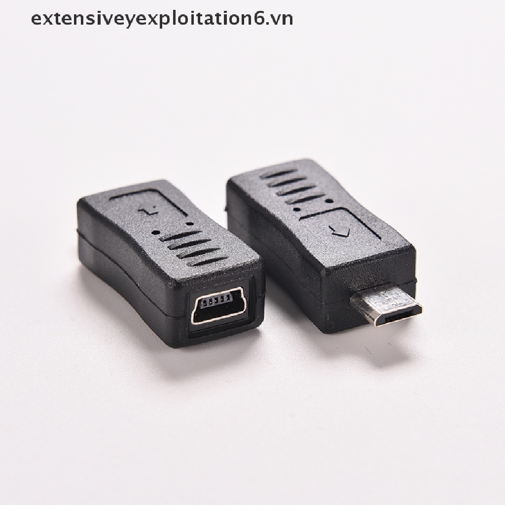 Đầu Nối Chuyển Đổi E6VN / 1 Mini USB Female Sang Micro USB Male F / M