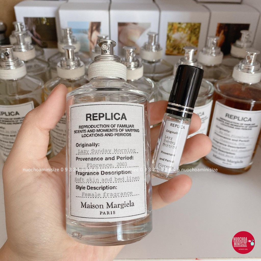 Nước hoa Maison Margiela Replica Tea Escape - Coffee Break - Lazy Sunday - Whispers in the Library - Jazz Club Minisize | BigBuy360 - bigbuy360.vn