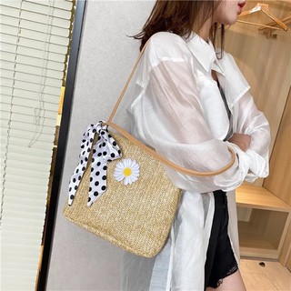 Túi đeo chéo hoạ tiết hoa cúc