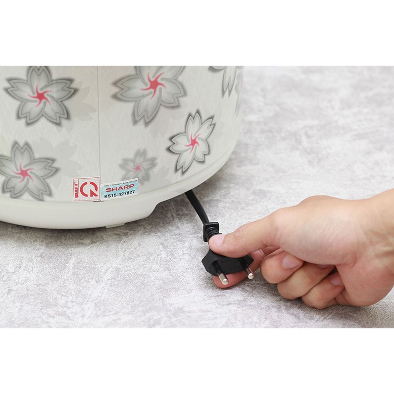 Nồi cơm điện Sharp 1.8 lít KS-N182ETV | BigBuy360 - bigbuy360.vn