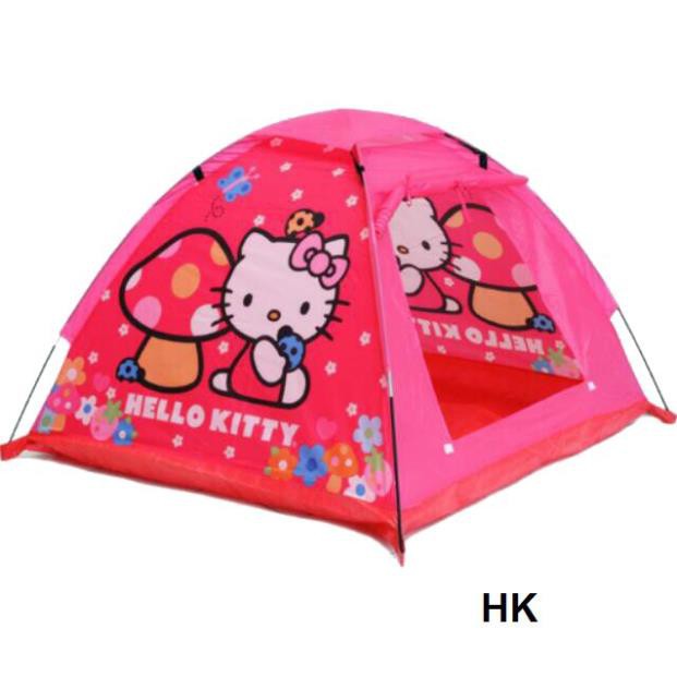 SL1921 【TND-CAMP】Lều cho bé hình Mickey Mouse, Elsa, Hello Kitty 120x120x87 [LOẠI 1]