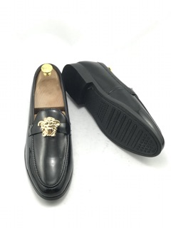 B55-1 Giày lười nam mặt versace