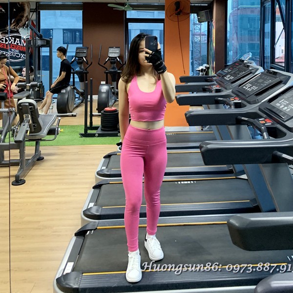 Bộ tập Yoga Bộ tập gym [MẪU KHOÉT LƯNG SEXY]