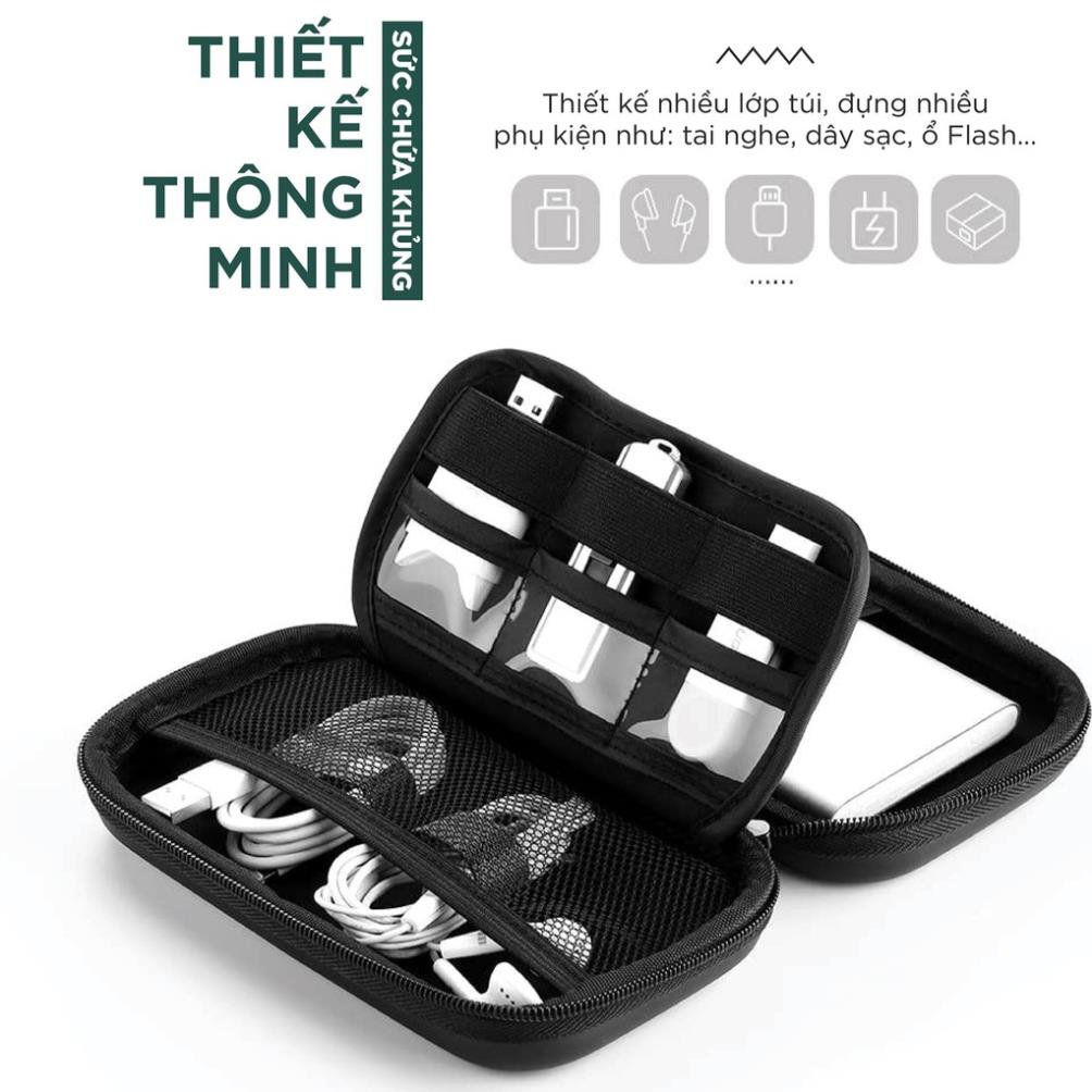 Hộp đựng phụ kiện công nghệ chống sốc đa năng UGREEN LP128 PKCNH