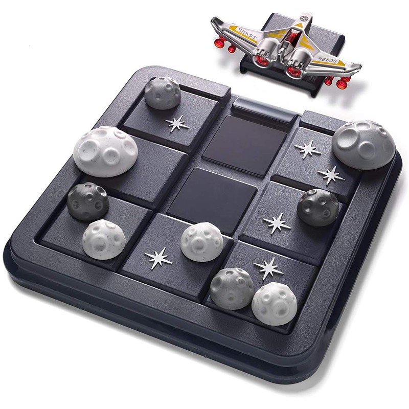 Smart Games ASTEROID ESCAPE Bộ đồ chơi giải đố ASTEROID ESCAPE gồm 60 thử thách rèn luyện tư duy sáng tạo thú vị cho bé