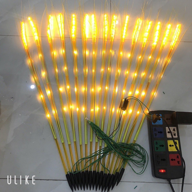 Đèn Led Bông Lúa Vàng, Trang Trí Tết, Tài, Bàn Thờ Gia Tiên Loại Đẹp