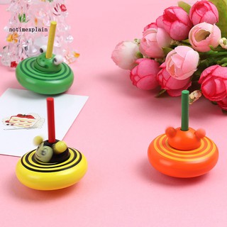 Đồ chơi con quay bằng gỗ nhiều màu