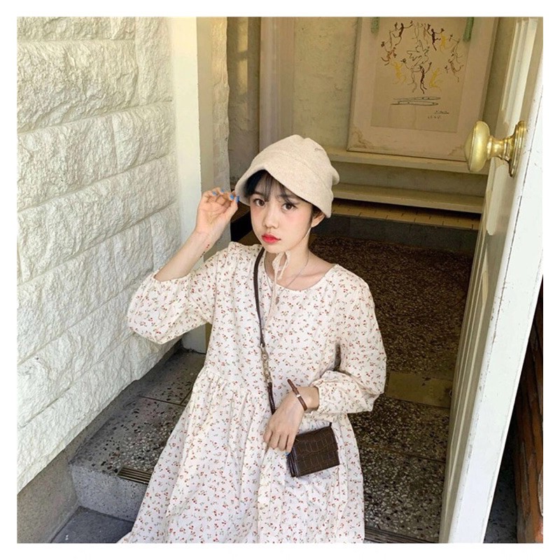 ĐẦM BABY DOLL HOA NHÍ VITAGE, PHONG CÁCH HÀN QUỐC | BigBuy360 - bigbuy360.vn