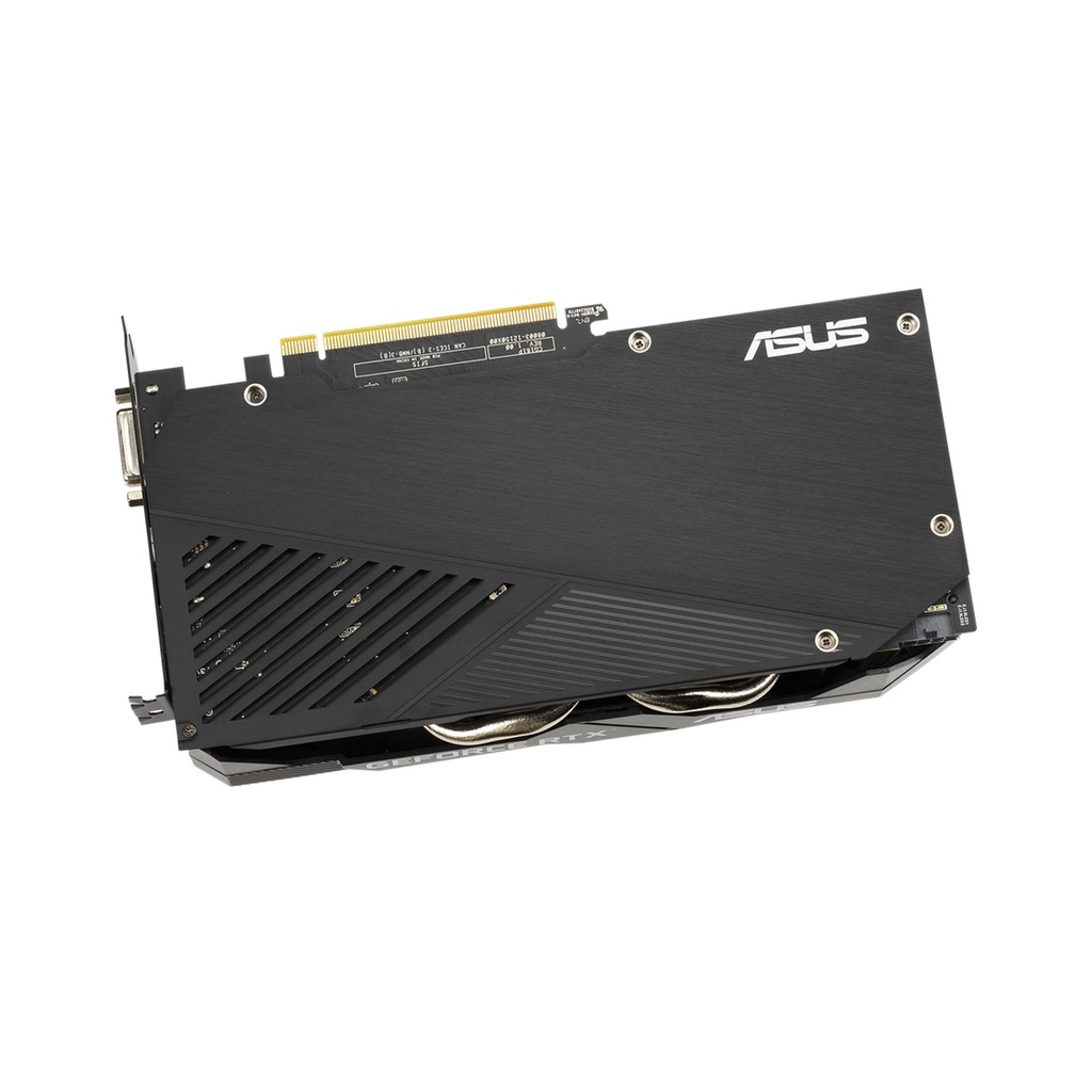 Vga Card màn hình Asus DUAL RTX 2060-O6G EVO (6GB GDDR6, 192-bit, DVI+HDMI+DP, 1x8-pin) New Chính Hãng