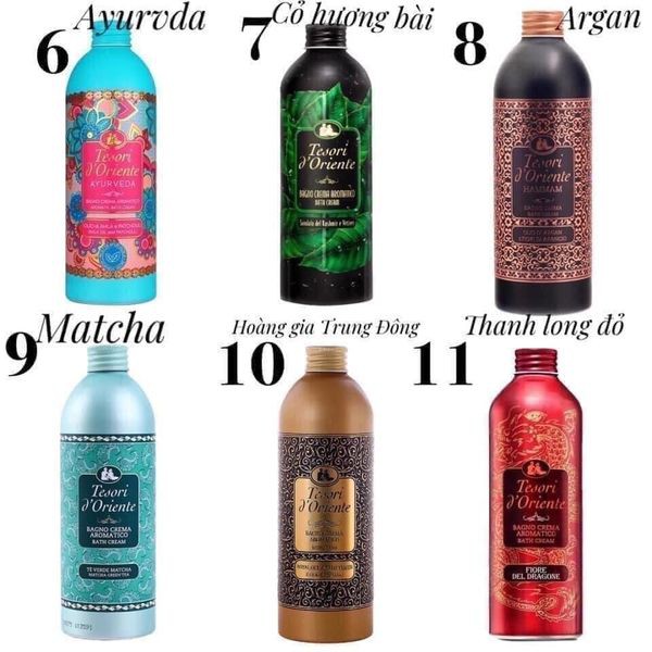 sữa tắm dành cho nữ