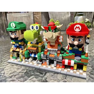 Bộ 876 khối lego minions và Super Mario 75551