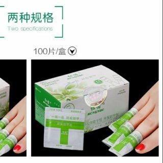 Giấy ủ phá gel có sẵn thuốc ủ phá hiệu hongnuo.