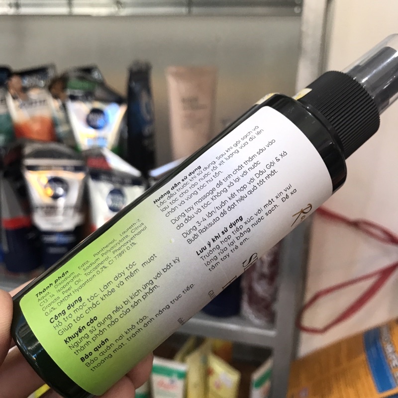 Serum Bưởi Rakisuta chống rụng tóc phục hồi hư tổn  100ml