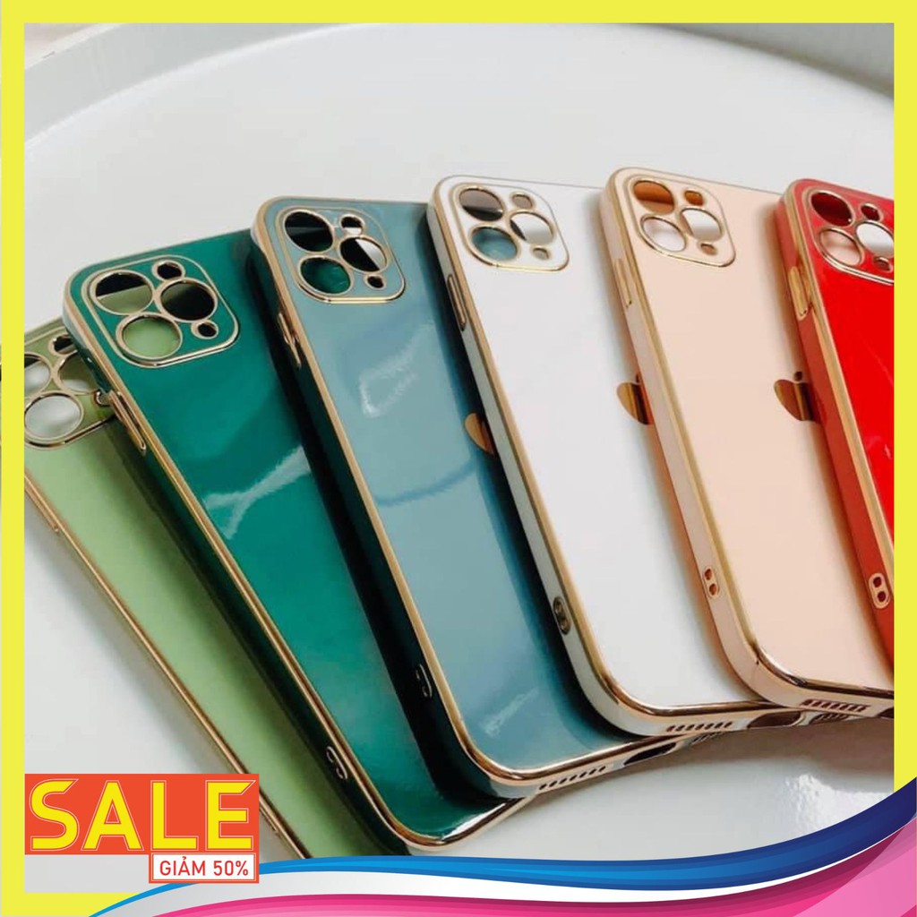 Ốp lưng iphone dẻo xi viền vuông độ iphone 12 cho 6plus/6s plus/7/7plus/8/8plus/x/xs/xs max/11/11 promax/12/12pro max | BigBuy360 - bigbuy360.vn