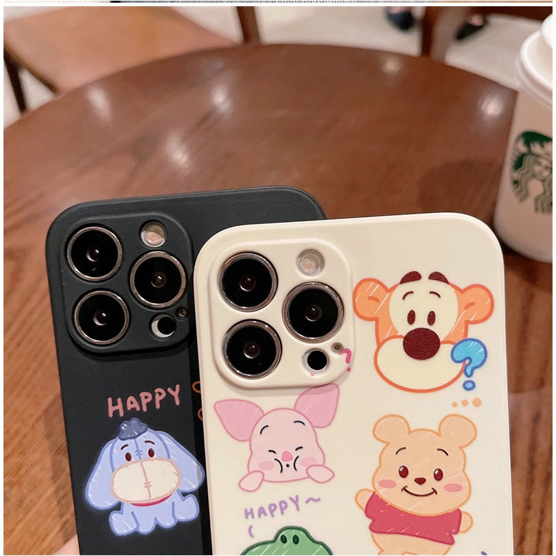 Realme C53 C55 C35 C21 C17 C15 C12 C21Y C25Y C31 C33 C20 C11 2021 C1 C25 C25S 7i 9i 9 Pro+ 8 Pro Narzo 20 30A 50A Prime 4G 5G Cartoon Cute Toy Story Winnie the Pooh Bear Silicone Soft Phone Back Case Cover MDD 11