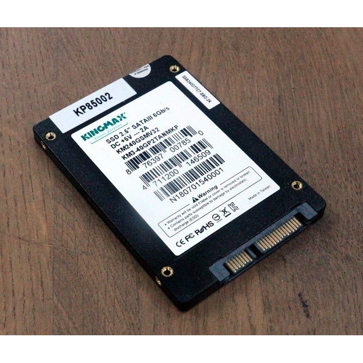 Ổ cứng SSD Kingmax SMV32 240GB 2.5 inch SATA3 (Đọc 500MB/s - Ghi 410MB/s)