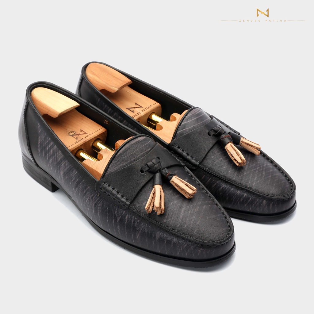 Giày lười thủ công ZENLEE PATINA LPC01X