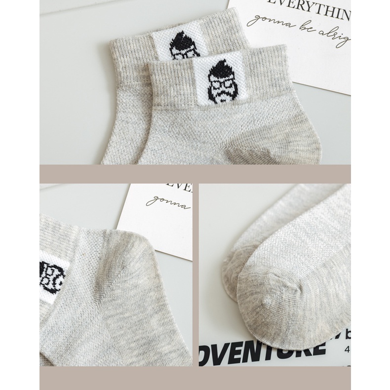 Vớ Thể Thao Bằng Cotton Nguyên Chất Thấm Hút Mồ Hôi Thoáng Khí Nhiều Màu Sắc