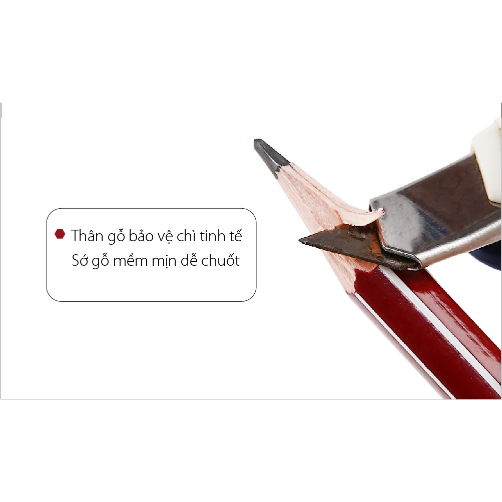 Bút chì gỗ STABILO Opéra 285 nét 2B (PC285-2B).