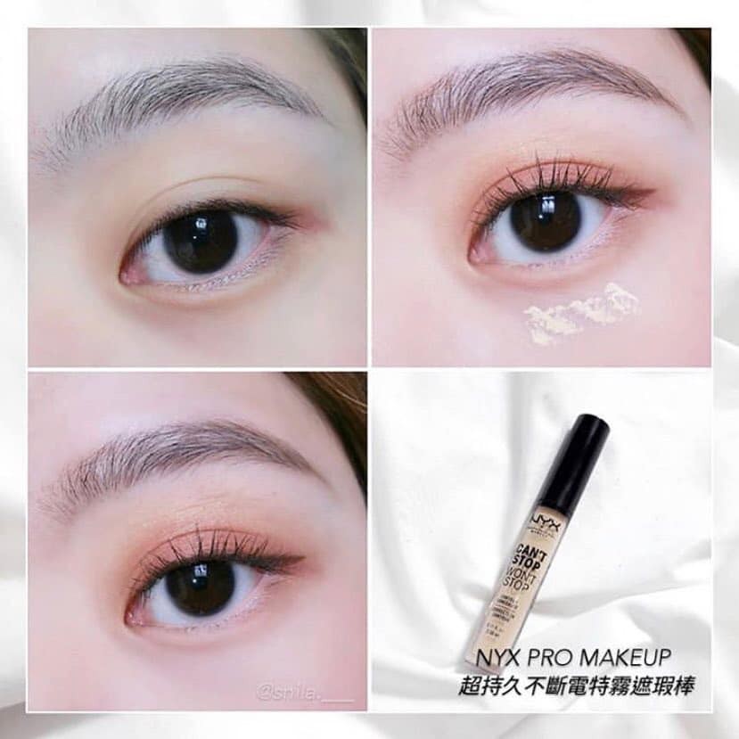 SALE Che Khuyết Điểm Nyx Can’t Stop Won’t Stop Concealer