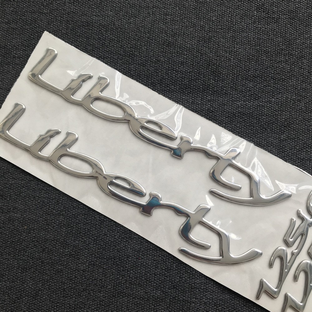 [CỰC RẺ]  BỘ TEM CHỮ LOGO NỔI CHO LIBERTY 150ie