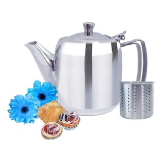 Bình trà Zebra 1l có lưới lọc 113404. Inox 304 an toàn. Nhập khẩu Thái Lan