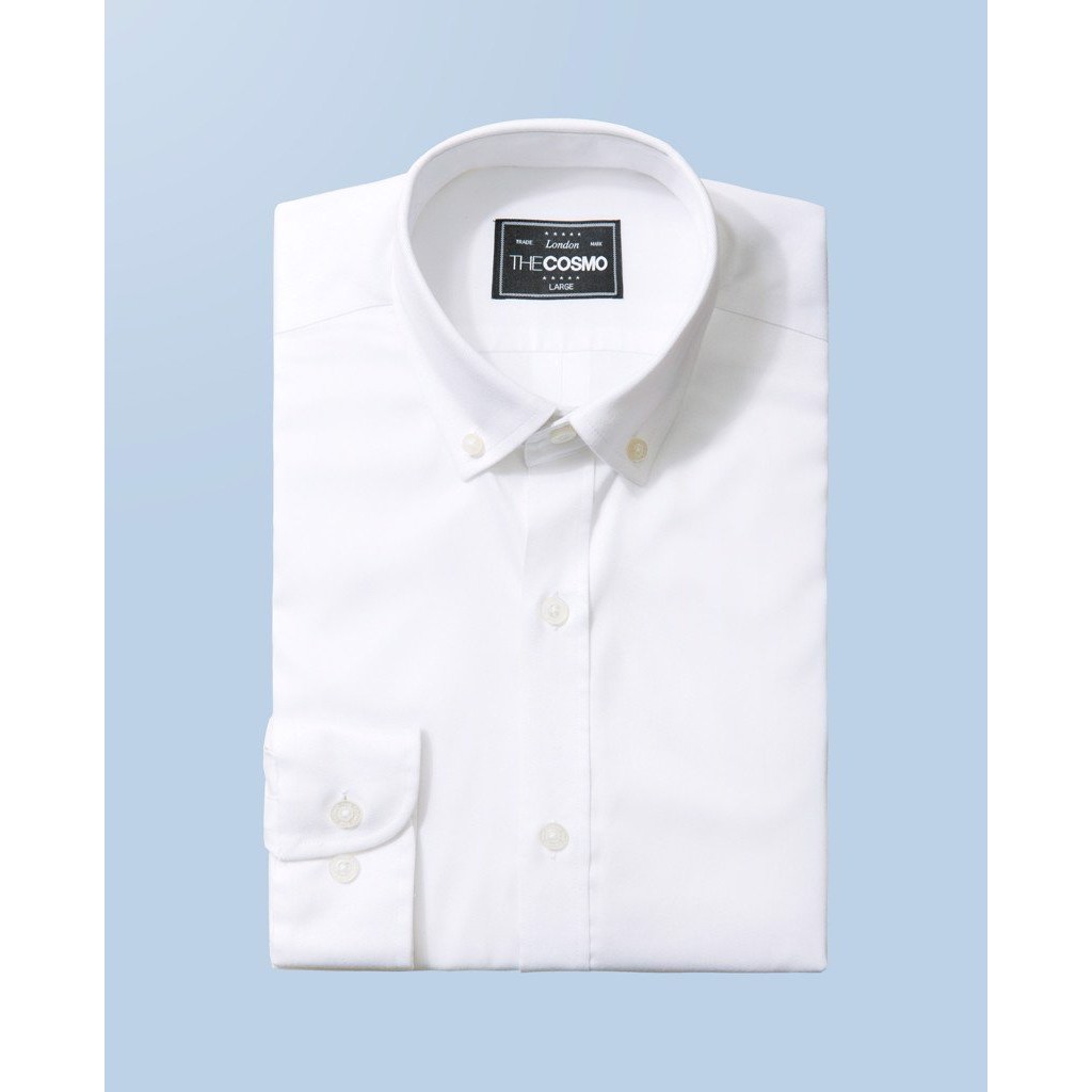 Áo Sơ Mi The Cosmo EASY CARE SHIRT Màu Trắng TC1022091WH