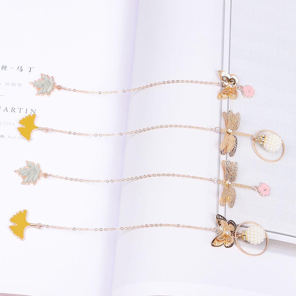 Giá Đỡ Bookmark Bằng Hợp Kim Hình Chuồn Chuồn Độc Đáo