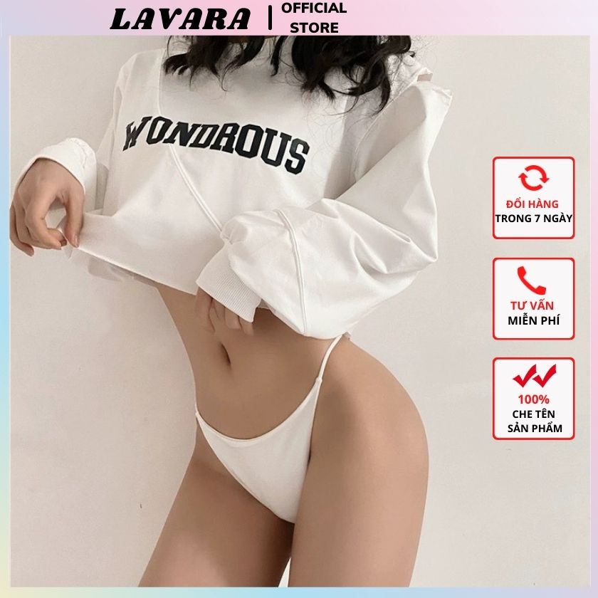 Quần lót nữ lọt khe cao cấp dây mảnh Yolo Lavar QL16