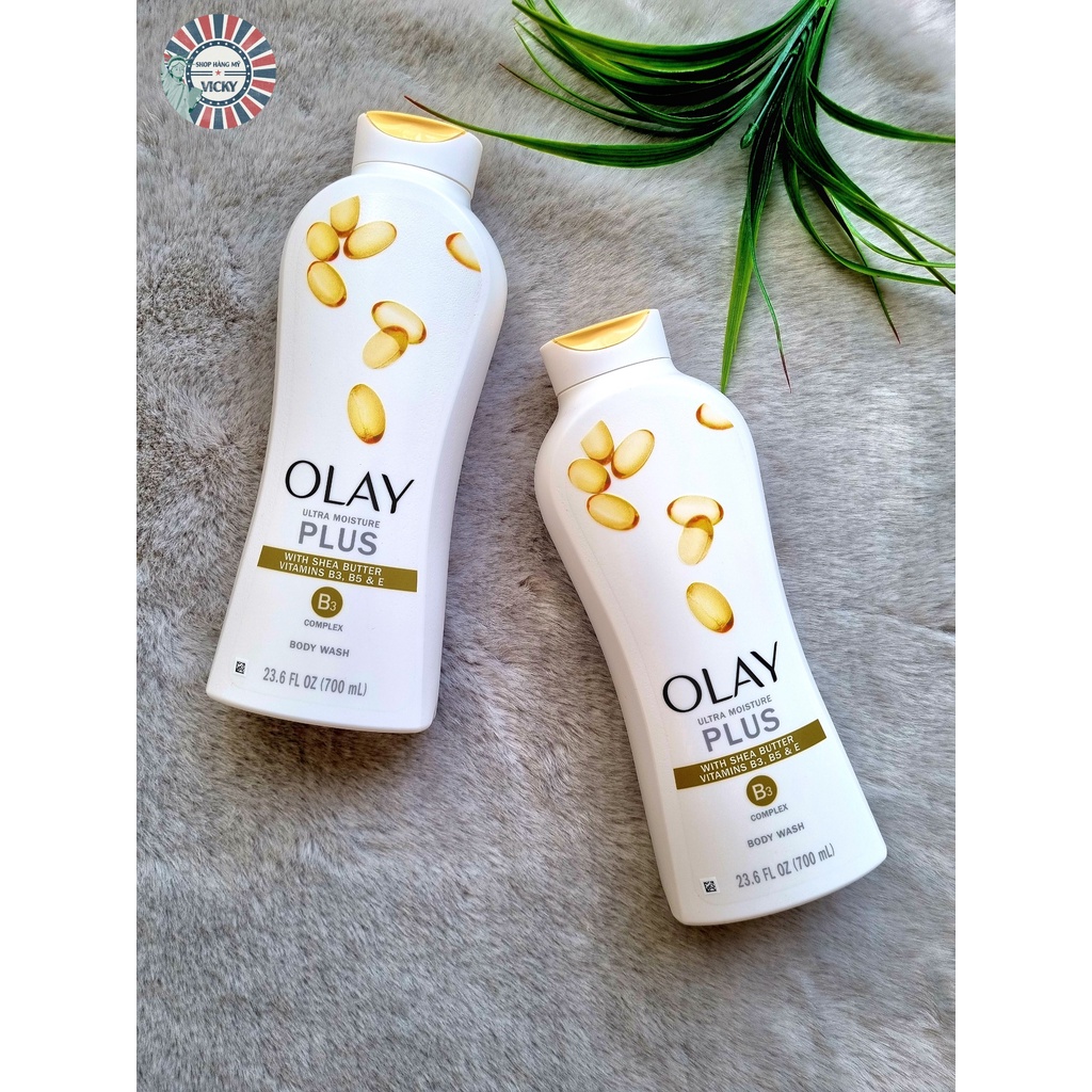 SỮA TẮM OLAY ULTRA CỦA MỸ, cung cấp Vitamin E, dưỡng ẩm chuyên sâu, phiên bản Olay nhập Mỹ đi air