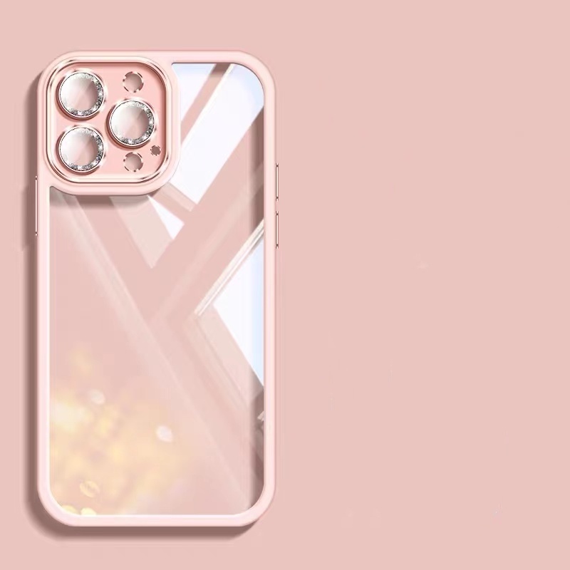 Ốp Điện Thoại acrylic Cứng Trong Suốt Lấp Lánh Cho compatible for iPhone 14 pro max 13 pro max 12 pro max 11