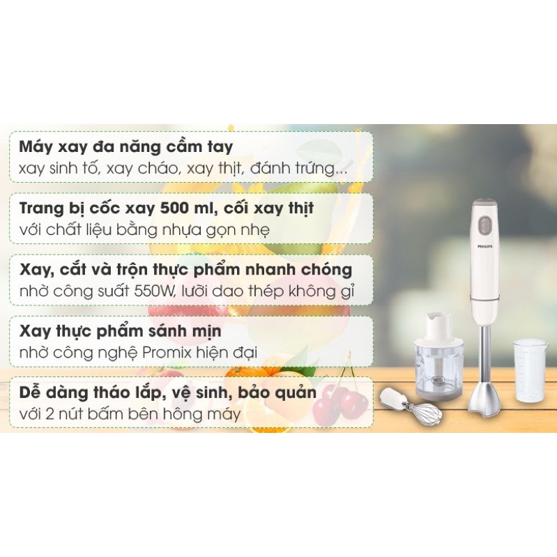 MÁY SAY SINH TỐ ĐA NĂNG CẦM TAY PHILIPS (HR16007)