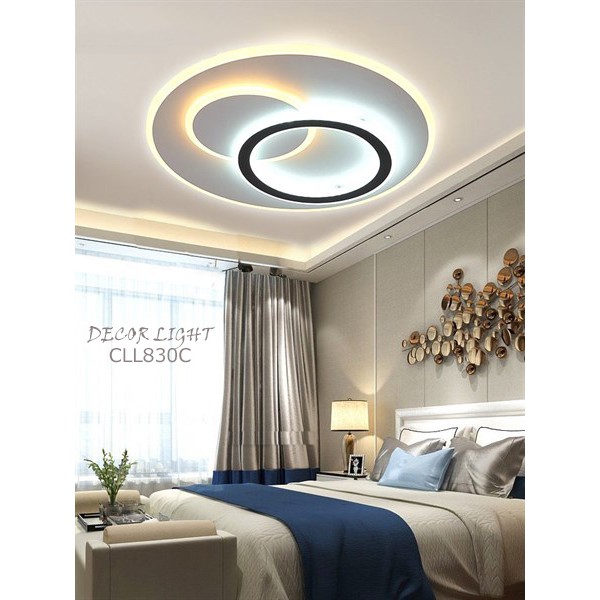 ĐÈN ỐP TRẦN HIỆN ĐẠI- CHIẾU SÁNG PHÒNG KHÁCH, PHÒNG NGỦ 830