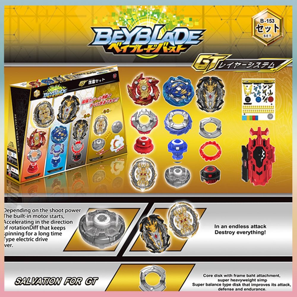 Bộ đồ chơi con quay Beyblade Burst B-153 Gt Takara tomy độc đáo cho trẻ em