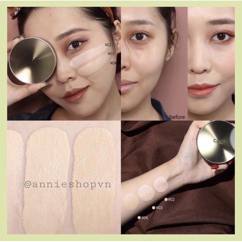 Phấn nước Clio Stay Perfect cover cushion