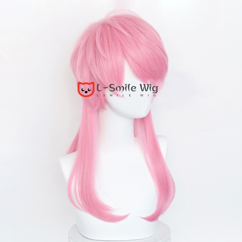 Tóc Giả Dài 55cm Màu Hồng Hóa Trang Nhân Vật Phim Hoạt Hình Tokyo Revengers Sanzu Haruchiyo